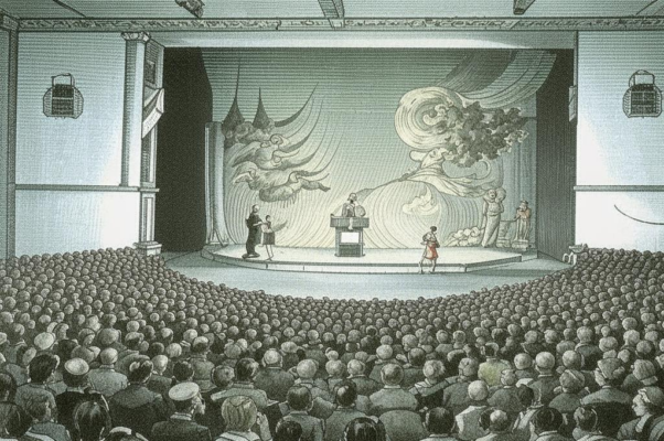 Комедия ретроградных публицистов и толпа