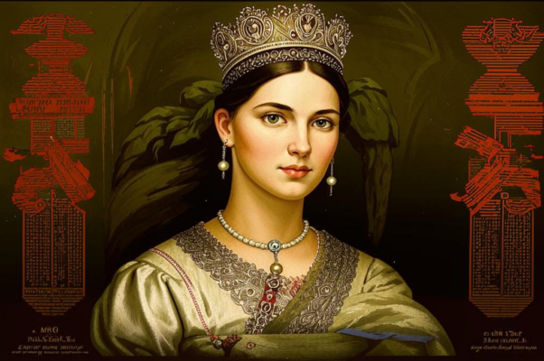 «В царицах скромная, любовь страны своей...»