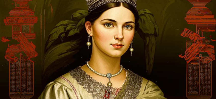 «В царицах скромная, любовь страны своей...»