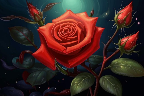 «О дивной розе без шипов...»