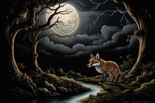 Дуб («В бурную ночь разъяренный Северный ветер обруши…»)