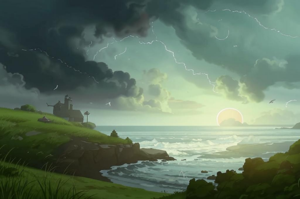 Жизнь («Жизнь унылая плыла…»)