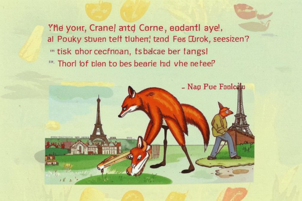 Журавль и Лисица