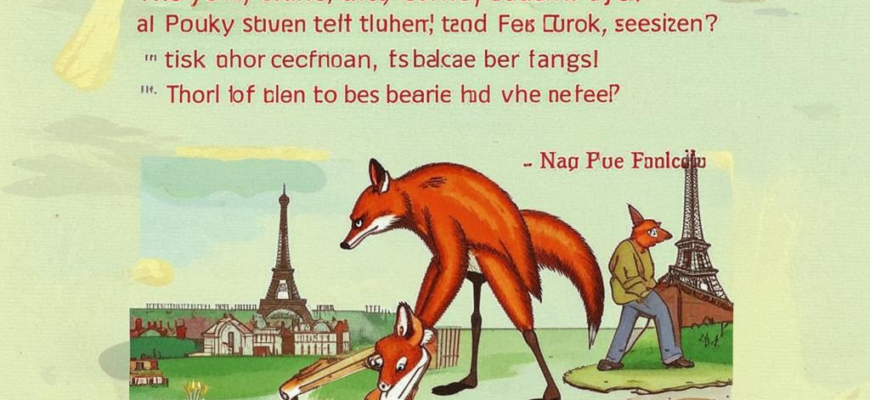 Журавль и Лисица
