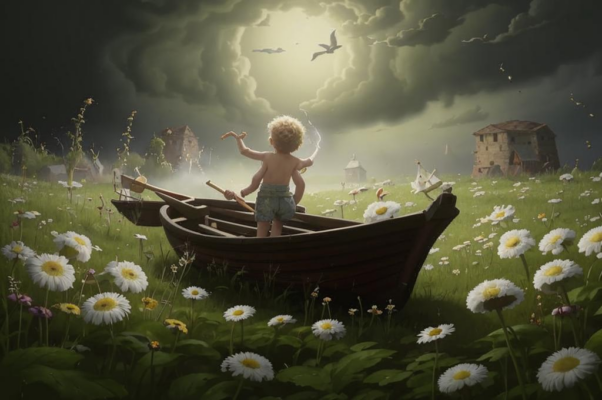 Младенец (« (В альбом графини О. П.…»)