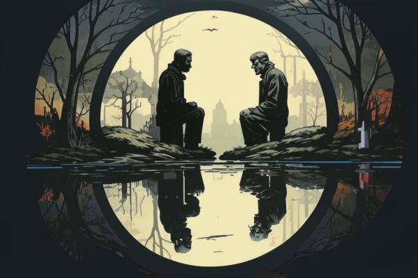 Надгробие И. П. и А. И. Тургеневым