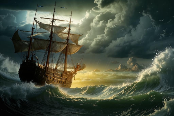 Пловец («Вихрем бедствия гонимый…»)