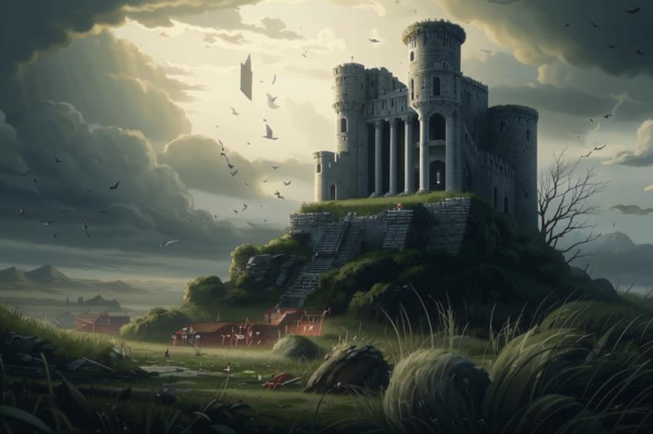 Романс («На верху горы утесисто…»)