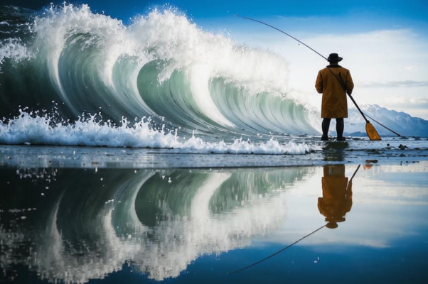 Рыбак («Бежит волна, шумит волна…»)