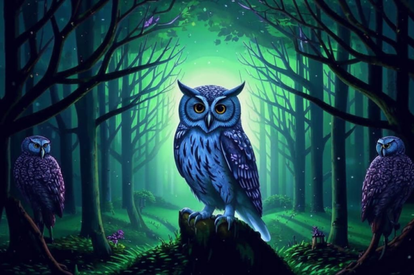 Соловей и Павлин