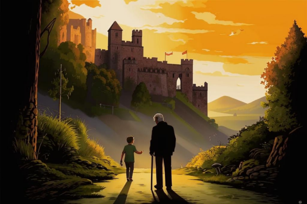 Тленность («Разговор на дороге, ведущей в Базель, в виду развалин замка Ретлера, вечеро…»)