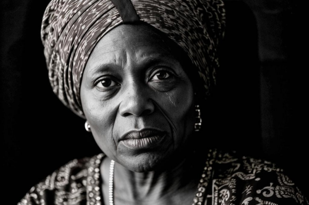 Эльмина к портрету своей матери