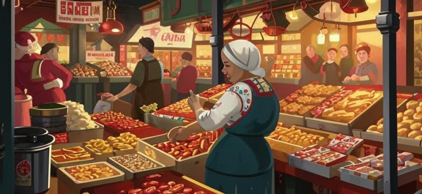 На рынке