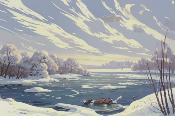 «Веет холодом за речкой Алматинкой...»