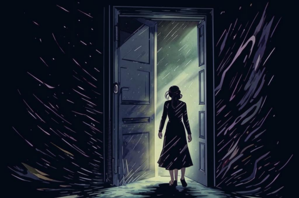 «Дверь открылась из сеней...»