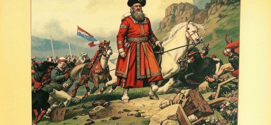 Всадник под буркой