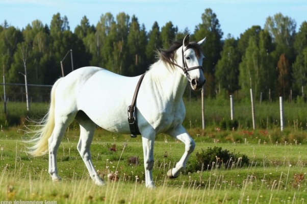 «Белая лошадь бредет без упряжки...»