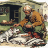 «Бредет старик на рыбный рынок...»
