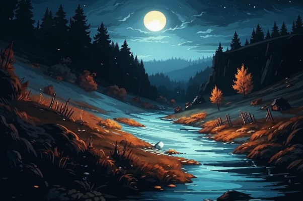 «Был грустен дня осенний склон...» («Был грустен дня осенний скло…»)