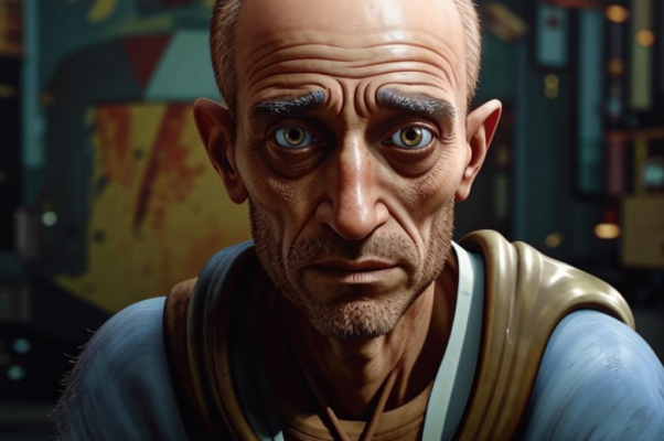 «В зеркале сутулый, тощий...»