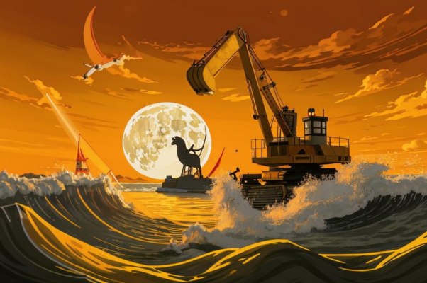 «Визжа, ползет тяжелая лебедка...»