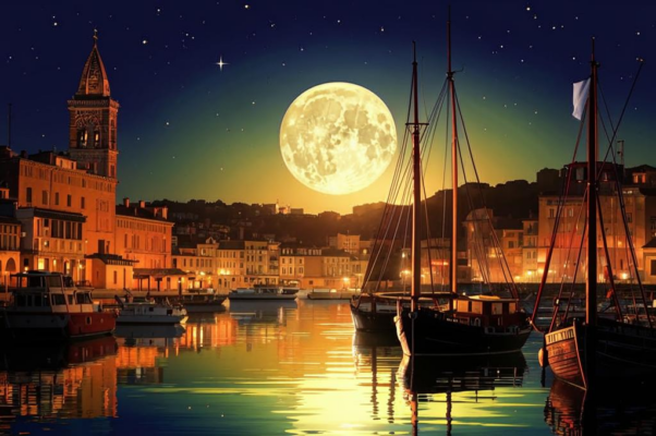 «Визжат гудки. Несется ругань с барок ...»