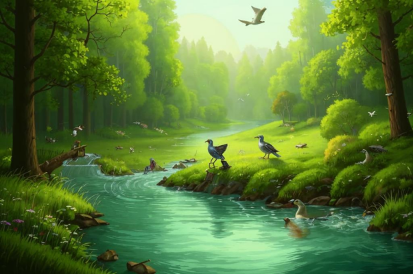 «Вновь зеленые шорохи в лесе...»