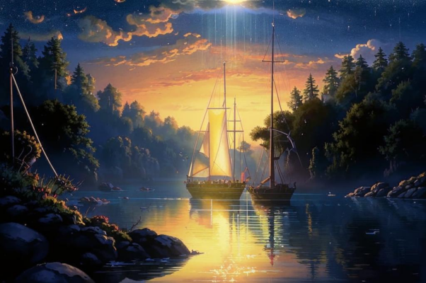 «Гаснет мир. Сияет вечер...»