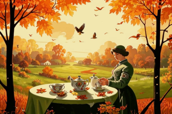 «Глядит печаль огромными глазами...»