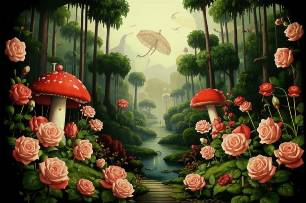 «Здесь в лесах даже розы цветут...»