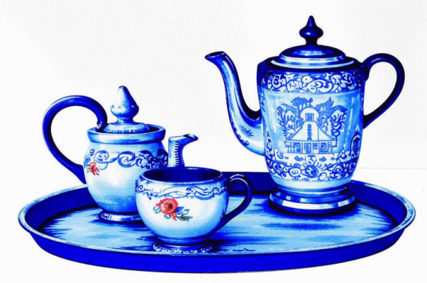 «Кофейник, сахарница, блюдца...»