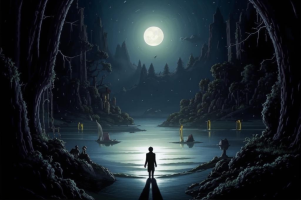 «Лунатик в пустоту глядит...»