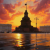 «Мне все мерещится тревога и закат...»