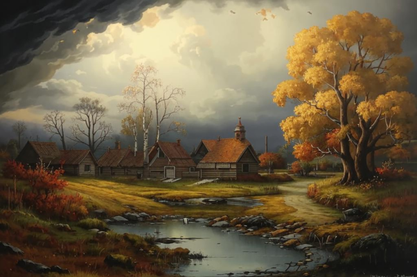 «По крыше дождя дробь...»