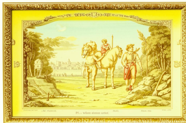 «Пожелтевшие гравюры...»