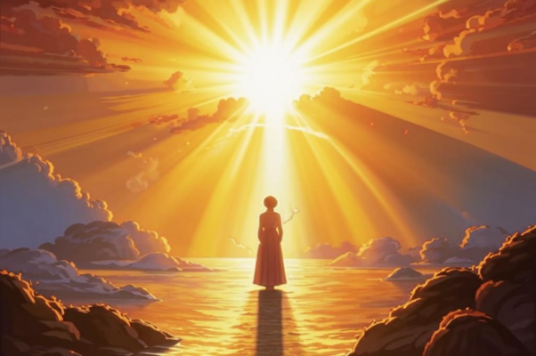 «Поцелуй струи рассвета...»