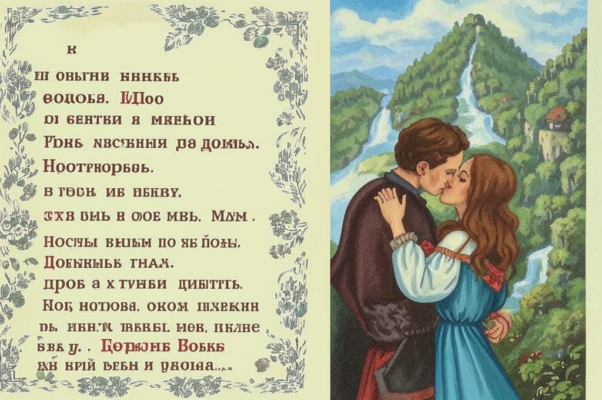 «Прощай, прощай, дорогая! Темнеют дальние горы...»