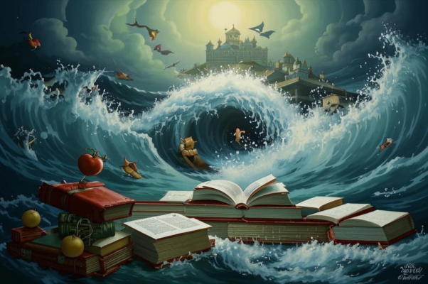 «Сквозь рычанье океаново...»