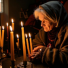 «Теплятся жаркие свечи...»