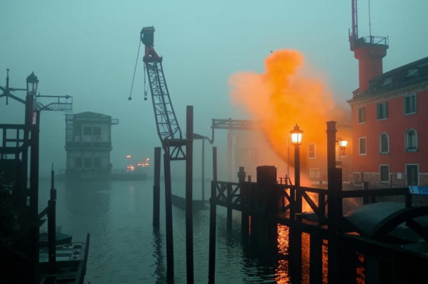 «У входа в бойни, сквозь стальной туман...»