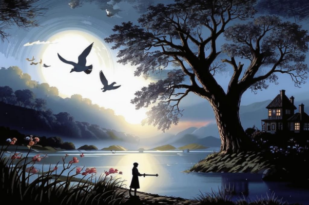 «Уже бежит полночная прохлада...»