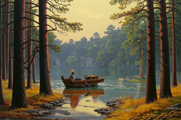 «Это качается сосна...»