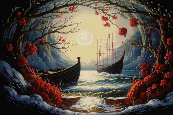 «Это месяц плывет по эфиру...»