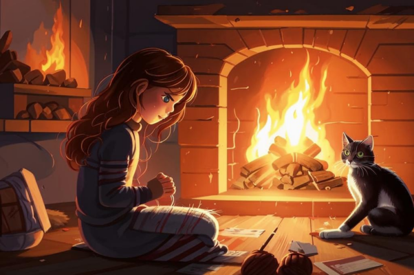 Девушка («Вечерний свет плывет в окошко…»)