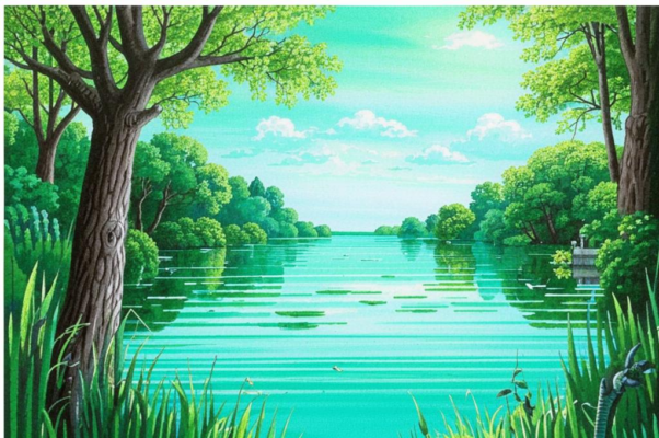 Озеро («У озера все ясно и светло…»)