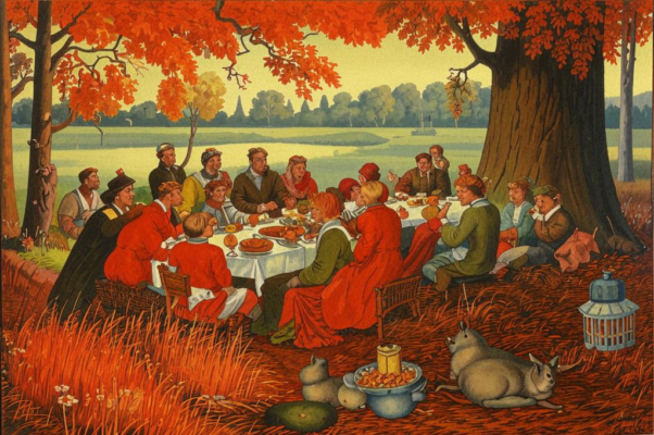 Осени пир...