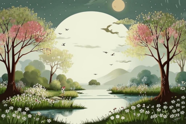 Отрывок («Когда весенняя прохлад…»)