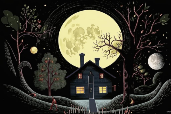 Покинутая («На одиннадцати стрелка…»)