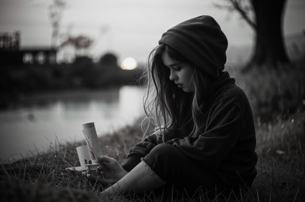 Прощанье («В бледном небе ― месяц хилый…»)