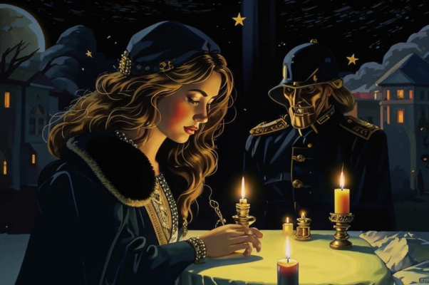 Суженый («Мы пололи снег морозный…»)